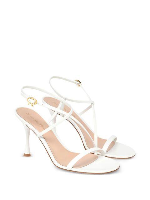 Gianvito Rossi 85mm Ascent strapy sandals - White - zdjęcie produktu nr 2