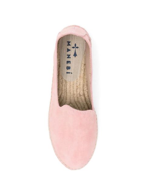 Manebi suede espadrilles - Pink