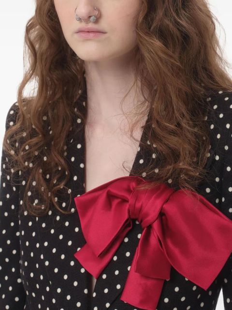 Valentino Garavani Poetique des Gouttes nose ring - Silver