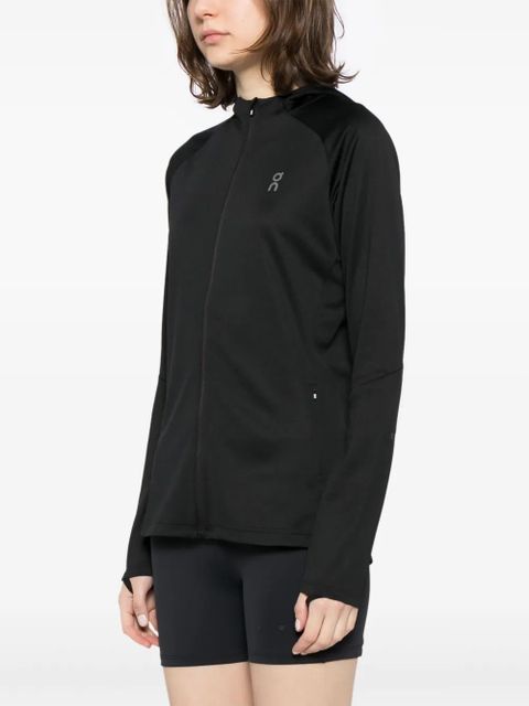 On Running Climate zip-up running hoodie - Black