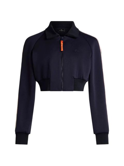 ETRO zip-fastening sweatshirt - Blue - zdjęcie produktu nr 1