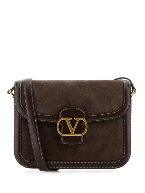 Valentino Garavani leather 9TO5 shoulder bag - Brown - zdjęcie produktu nr 1