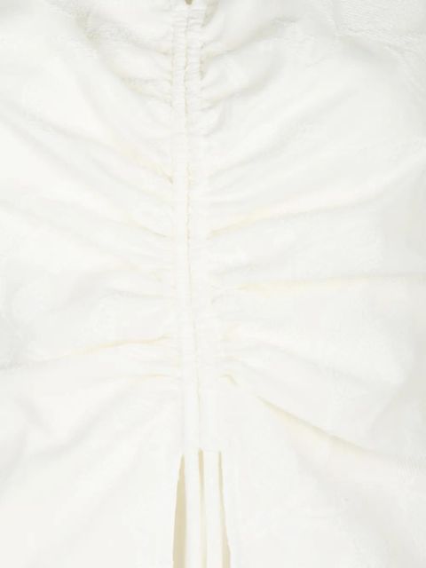 Simkhai Arabella ruched top - White