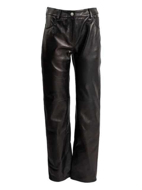 Magda Butrym leather panel trousers - Black - zdjęcie produktu nr 1