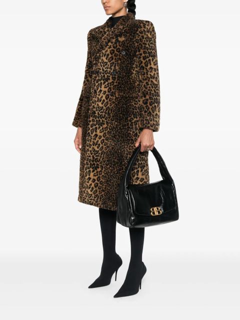 Balenciaga medium Monaco leather shoulder bag - Black - zdjęcie produktu nr 2