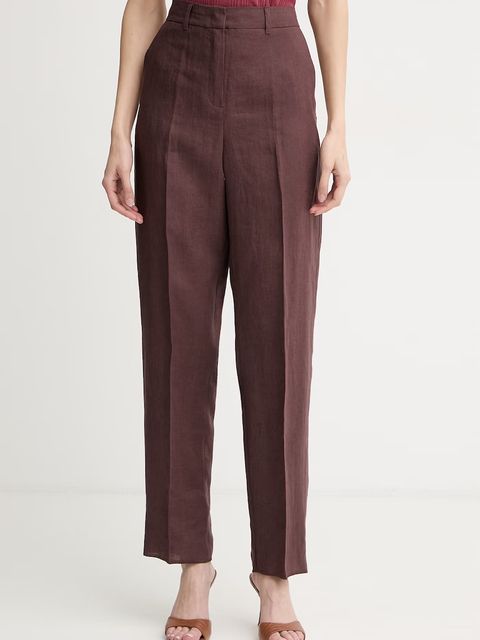 Marella spodnie damskie lniane FRAGOLA - zdjęcie produktu nr 1