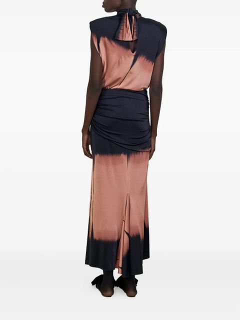 Johanna Ortiz Titual tie-dye maxi dress - Black - zdjęcie produktu nr 2