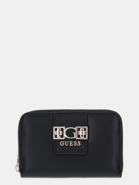 Guess portfel JANE damski kolor czarny SWVG98 91140 - zdjęcie produktu nr 1