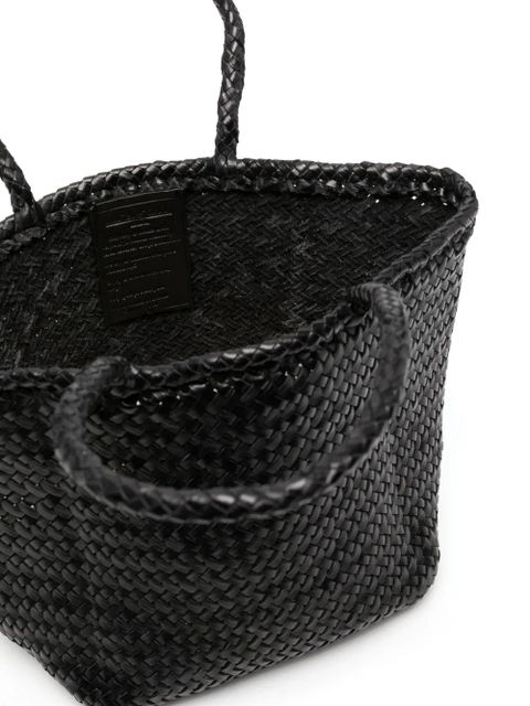 DRAGON DIFFUSION Grace Basket leather tote bag - Black