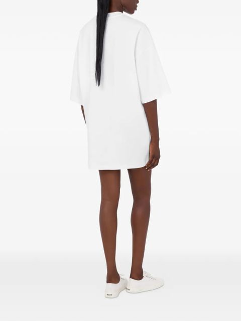 Moschino goose-print dress - White