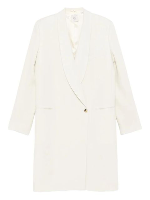 CALVIN KLEIN COLLECTION Evelyn shawl collar coat - Neutrals - zdjęcie produktu nr 1