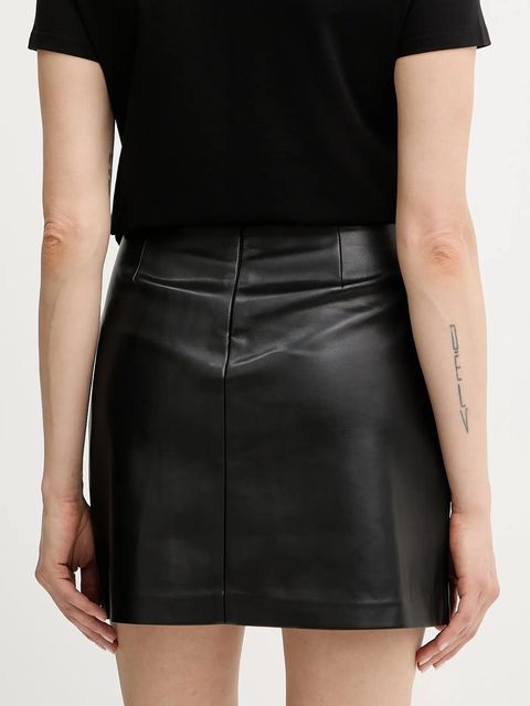 Morgan spódnica JNEST kolor czarny mini prosta JNEST