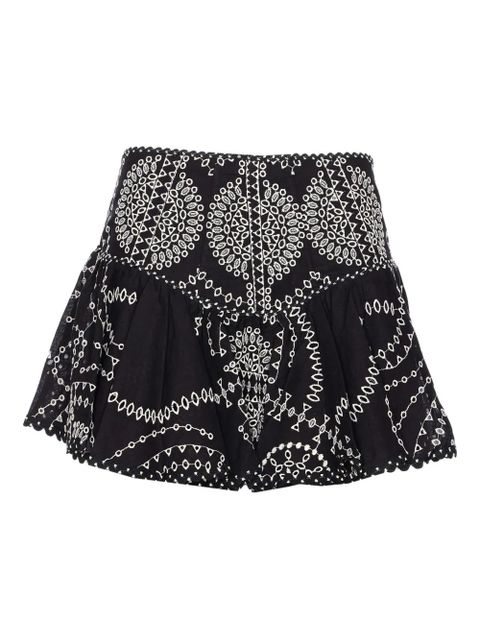 Charo Ruiz Ibiza Marli mini skirt - Black - zdjęcie produktu nr 1