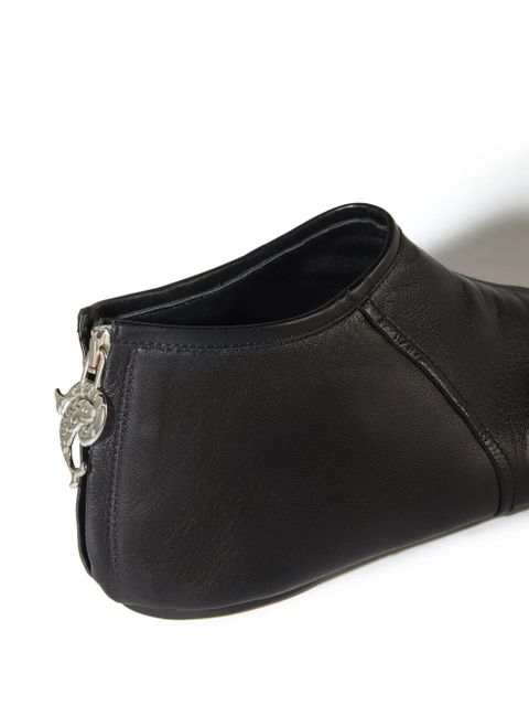 PUCCI zip leather ankle boots - Black - zdjęcie produktu nr 2