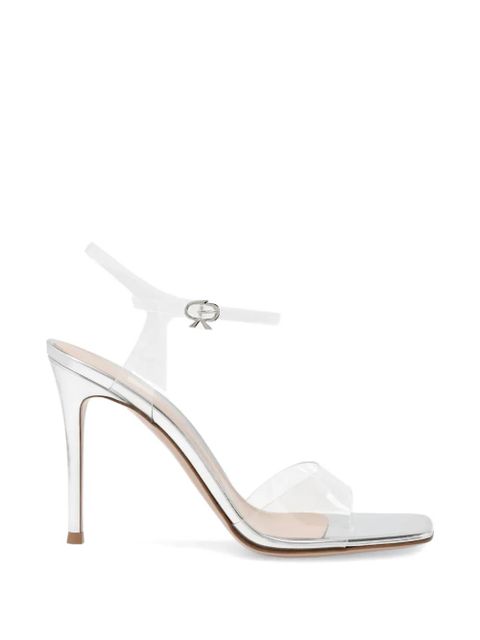 Gianvito Rossi 95mm Cher heeled sandals - White - zdjęcie produktu nr 1