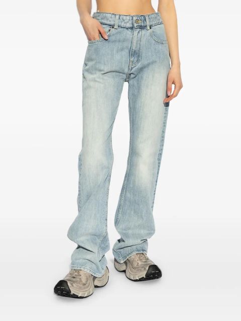 Balenciaga low-waist jeans - Blue
