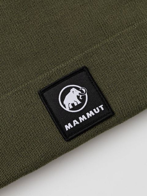 Mammut czapka Fedoz kolor zielony 1191.01092 - zdjęcie produktu nr 2