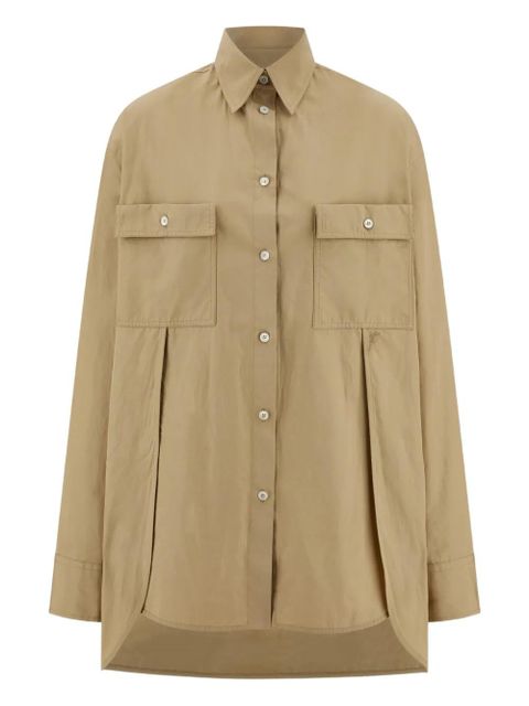 Ferragamo utility shirt - Neutrals - zdjęcie produktu nr 1