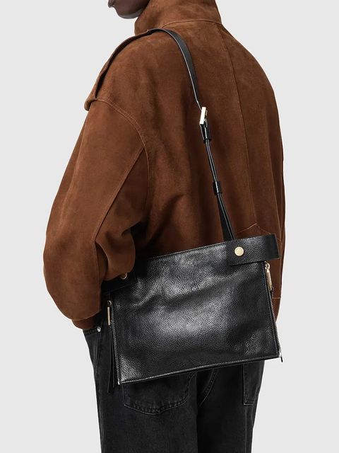 AllSaints torebka skórzana MARLO