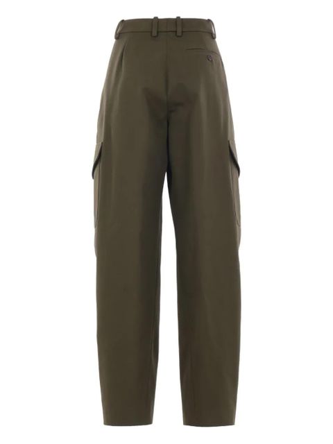Givenchy embroidered-logo cargo trousers - Green - zdjęcie produktu nr 2