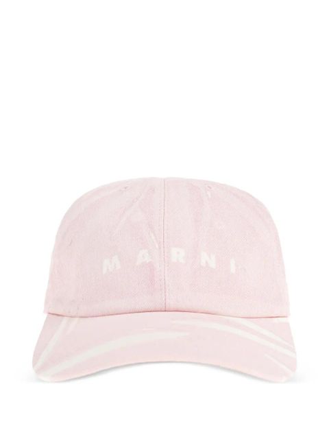 Marni logo baseball cap - Pink - zdjęcie produktu nr 1