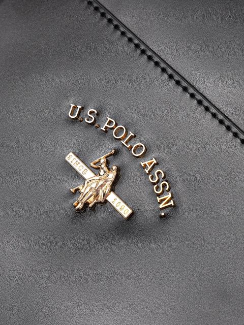 U.S. Polo Assn. plecak Heat damski kolor czarny mały gładki BEU7H8618WVP