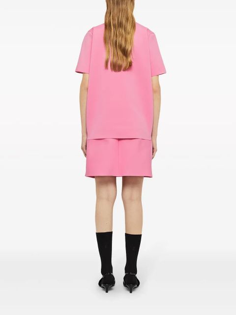 Jil Sander zipped polo shirt - Pink