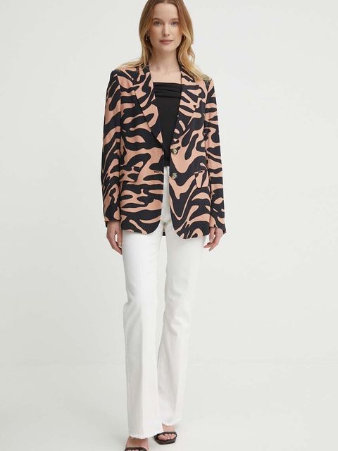 Sisley marynarka jednorzędowa wzorzysta - zdjęcie produktu nr 2