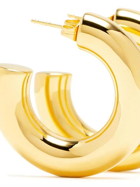 Missoma half-hoop earrings - Gold