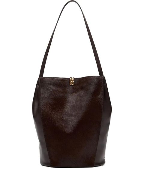 LouLou de Saison Odile bucket bag - Brown - zdjęcie produktu nr 1