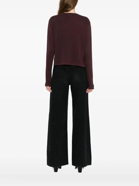 AGOLDE cotton t-shirt - Red