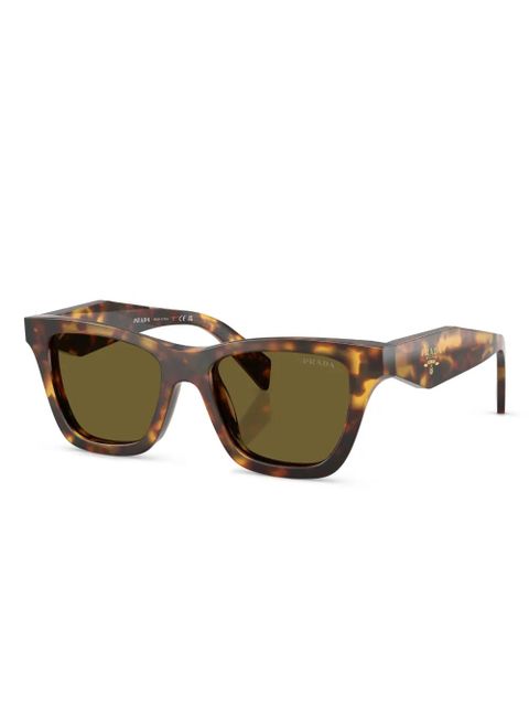 Prada Eyewear wayfarer-frame sunglasses - Brown