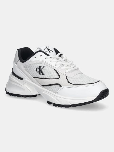 Calvin Klein sneakersy HIKE RUNNER MESH MIX MET MG damskie kolor biały YW0YW02009 - zdjęcie produktu nr 1