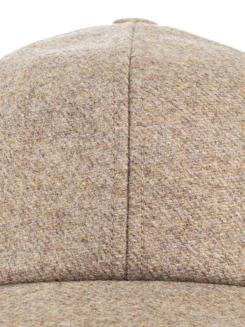 ISABEL MARANT wool baseball cap - LIGHT KHAKI