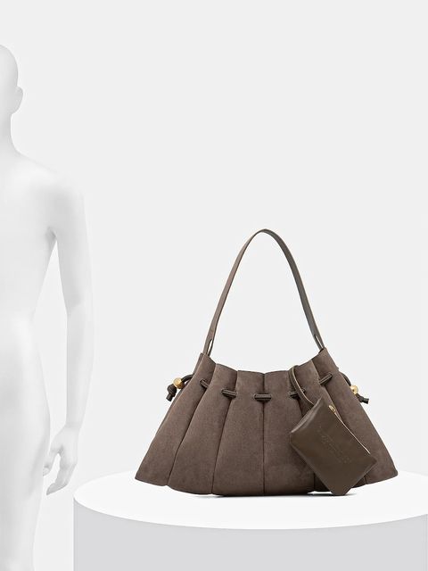 Themoire torebka kolor brązowy TMFW25CLPSUE58