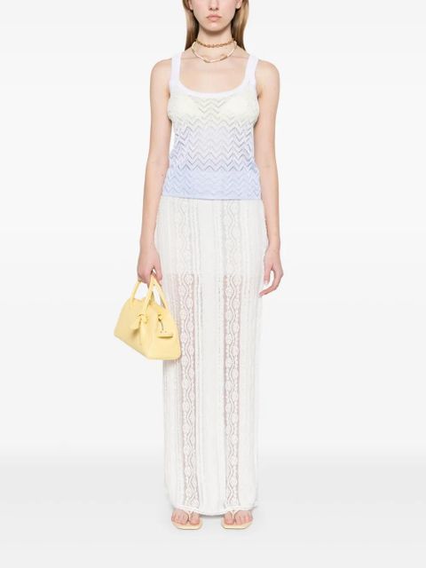 Missoni chevron-pattern tank top - White - zdjęcie produktu nr 2