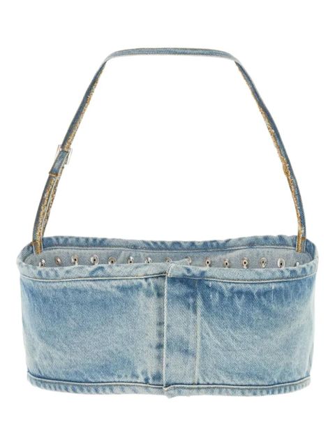 Gimaguas Luna stud-embellished tank top - Blue - zdjęcie produktu nr 2