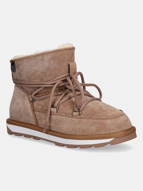 Answear.LAB śniegowce zamszowe kolor brązowy - zdjęcie produktu nr 1