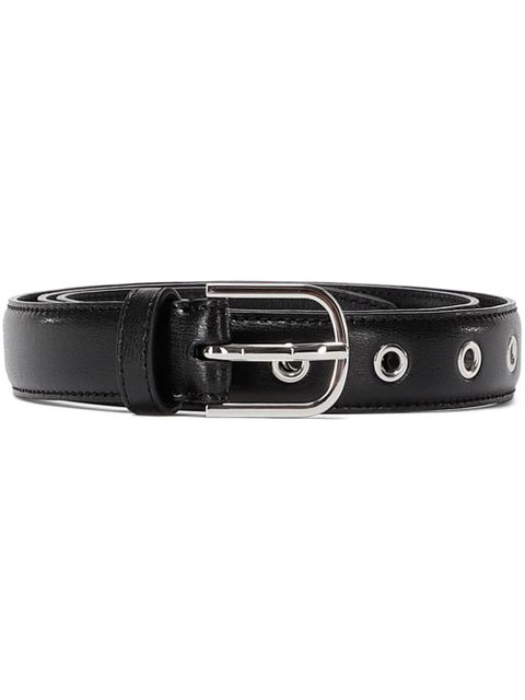 TOTEME leather belt - Black - zdjęcie produktu nr 1