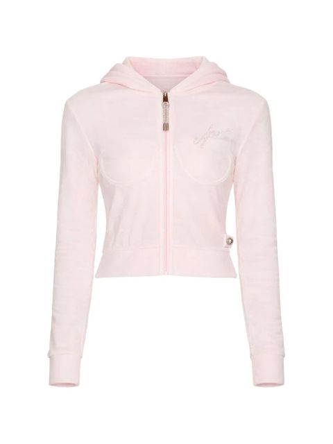 AREA logo-embellished hoodie - Pink - zdjęcie produktu nr 1