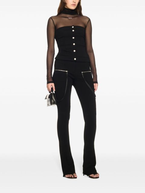 Off-White Britney trousers - Black - zdjęcie produktu nr 2