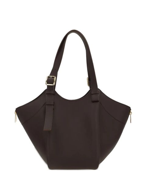 LOEWE Hammock Flip bag tote bag - Brown - zdjęcie produktu nr 2