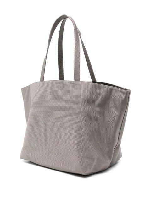 Alexander Wang embossed canvas nylon tote bag - Grey