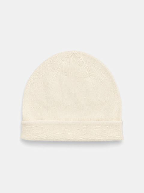 Answear.LAB czapka wełniana kolor beżowy