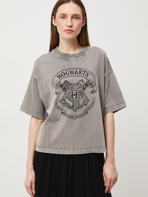 Medicine t-shirt bawełniany damski kolor szary - zdjęcie produktu nr 2