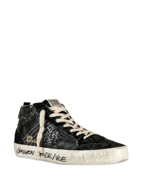 Golden Goose Mid Star "Glitter/Black" sneakers - zdjęcie produktu nr 2