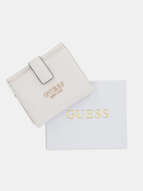 Guess portfel ROSALBA damski kolor biały SWZG96 57138