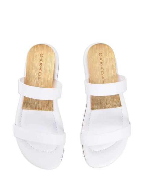 Casadei leather sandals - White