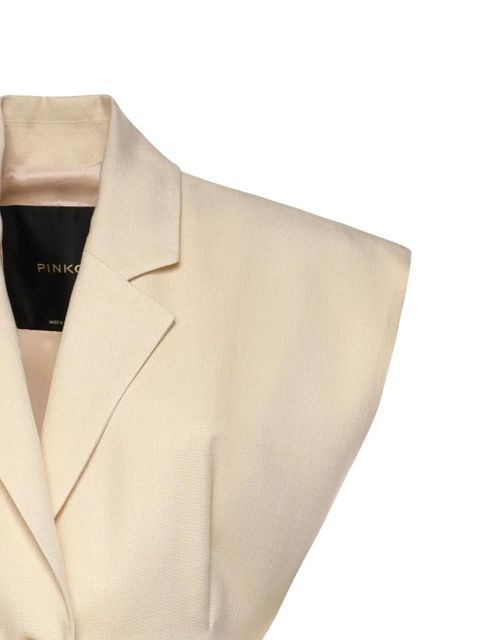 PINKO buttoned gilet - Neutrals
