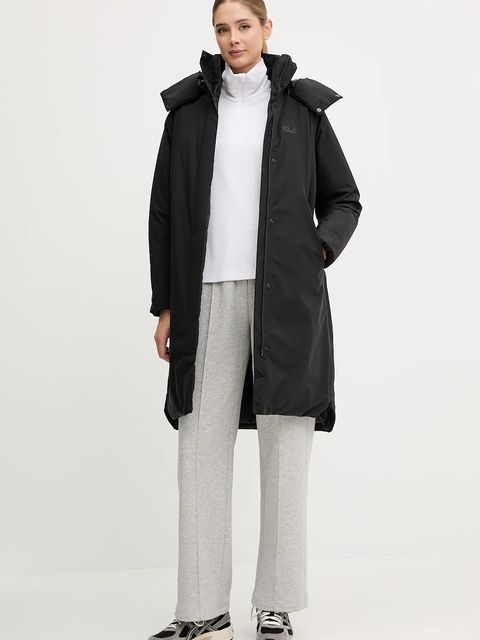 Jack Wolfskin kurtka FROST HAVEN kolor czarny zimowa A65090